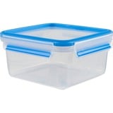 Emsa Envase hermético CLIP & CLOSE, Caja transparente/Azul