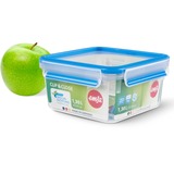 Emsa Envase hermético CLIP & CLOSE, Caja transparente/Azul