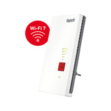 FRITZ! 2700 Repetidores y transceptores blanco/Gris, Repeater 2700, Repetidor de red, 125 Mbit/s, Wifi, Ethernet, Blanco