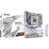 GIGABYTE X870E AORUS MASTER X3D ICE, Placa base plateado/blanco