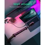 ICY BOX IB-MAG103B-T Soporte de brazo para micrófono negro, Soporte de brazo para micrófono, Base para escritorio, Negro, Aluminio, Plástico, Acero, 3/8", China