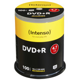 Intenso DVD+R 4,7 GB, DVDs vírgenes 