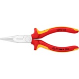 KNIPEX 25 06 160 Side-cutting pliers alicate, Pinza Side-cutting pliers, Acero cromo vanadio, De plástico, Rojo/naranja, 16 cm, 146 g