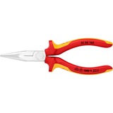 KNIPEX 25 06 160 Side-cutting pliers alicate, Pinza Side-cutting pliers, Acero cromo vanadio, De plástico, Rojo/naranja, 16 cm, 146 g