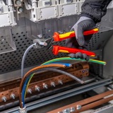 KNIPEX Tijeras para cables StepCut XL 95 18 225 VDE, Alicates de corte rojo/Amarillo