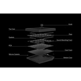 Keychron Q0+ Barebone, Teclado numérico azul