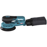Makita Lijadora excéntrica inalámbrica BO001CGZ XGT, 40 voltios, Lijadora orbital azul/Negro