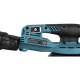 Makita Lijadora excéntrica inalámbrica BO001CGZ XGT, 40 voltios, Lijadora orbital azul/Negro