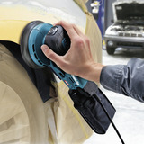 Makita Lijadora excéntrica inalámbrica BO001CGZ XGT, 40 voltios, Lijadora orbital azul/Negro