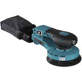 Makita Lijadora excéntrica inalámbrica BO001CGZ XGT, 40 voltios, Lijadora orbital azul/Negro