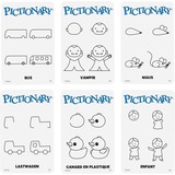 Mattel Pictionary Juegos de tablero, Juego de mesa Games Pictionary, Juego de mesa, Dibujo, 8 año(s), 30 min, Juego familiar