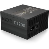 NZXT C1200 Gold 1200W, Fuente de alimentación de PC negro