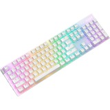 NZXT Function 2, Teclado para gaming blanco