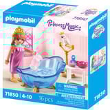 PLAYMOBIL Princess Magic Baño para princesa, Juegos de construcción 