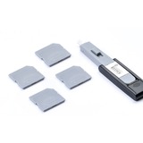 SMARTKEEPER ESSENTIAL Cerradura de puerto SD (SD04) + Llave de bloqueo Mini (U04), Cerradura insertable 