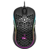 Sharkoon Light² S ratón Ambidextro USB tipo A Óptico 6200 DPI, Ratones para gaming negro, Ambidextro, Óptico, USB tipo A, 6200 DPI, Negro
