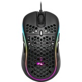 Sharkoon Light² S ratón Ambidextro USB tipo A Óptico 6200 DPI, Ratones para gaming negro, Ambidextro, Óptico, USB tipo A, 6200 DPI, Negro