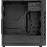 Sharkoon S25-V Midi Tower Negro, Cajas de torre negro, Midi Tower, PC, Negro, ATX, micro ATX, Mini-ITX, Metal, 16,7 cm