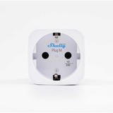 Shelly Plug M Gen3, Toma de corriente con interruptor blanco