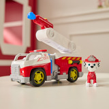 Spin Master PATRULLA CANINA - Pack Camión de Bomberos + Figura Marshall + Lanzador y Proyectiles - Patrulla Canina Juguetes - Regalo Niño 3 años + - 6072660 - Juguetes Niños 3 años + - Juegos Infantiles, Vehículo de juguete 