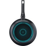 Tefal Easy Cook & Clean B55504 Sartén multiuso Alrededor, Pan negro, Alrededor, Sartén multiuso, Negro, Titanio, Aluminio, Thermo-Spot