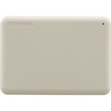 Toshiba Canvio Advance disco duro externo 1000 GB Blanco, Unidad de disco duro beige, 1000 GB, 2.5", 2.0/3.2 Gen 1 (3.1 Gen 1), Blanco