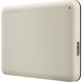 Toshiba Canvio Advance disco duro externo 1000 GB Blanco, Unidad de disco duro beige, 1000 GB, 2.5", 2.0/3.2 Gen 1 (3.1 Gen 1), Blanco