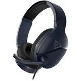 Turtle Beach Recon 200 Gen 2 Auriculares Alámbrico Diadema Juego Negro, Marina, Auriculares para gaming azul oscuro, Alámbrico, Juego, 20 - 20000 Hz, 512,6 g, Auriculares, Negro, Marina