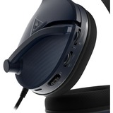 Turtle Beach Recon 200 Gen 2 Auriculares Alámbrico Diadema Juego Negro, Marina, Auriculares para gaming azul oscuro, Alámbrico, Juego, 20 - 20000 Hz, 512,6 g, Auriculares, Negro, Marina