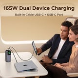 UGREEN PB726 Powerbank de 20.000mAh 165W con cable retráctil, Banco de potencia 