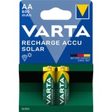 VARTA 56736 Batería recargable AA Níquel-metal hidruro (NiMH) Batería recargable, AA, Níquel-metal hidruro (NiMH), 1,2 V, 2 pieza(s), 800 mAh