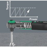 Wera 05075832001, Llave de torsión negro/Verde
