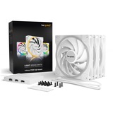 be quiet! Light Wings White 140 mm PWM high-speed Triple Pack, Ventilador blanco