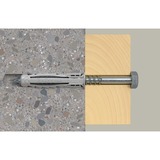 fischer Tacos SX Plus 12x60 en cubo, Pasador gris claro