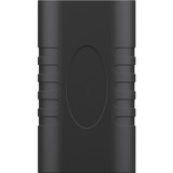 goobay 45401 cambiador de género para cable USB-C Negro, Adaptador negro, USB-C, USB-C, Negro