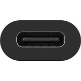 goobay 45401 cambiador de género para cable USB-C Negro, Adaptador negro, USB-C, USB-C, Negro