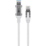 goobay 74160, Adaptador de red blanco