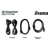 iiyama G-MASTER G2771HS-B1 pantalla para PC 68,6 cm (27") 1920 x 1080 Pixeles 4K Ultra HD Negro, Monitor de gaming negro (mate), 68,6 cm (27"), 1920 x 1080 Pixeles, 4K Ultra HD, 0,4 ms, Negro