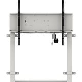 iiyama MD-WLIFT2031-W1 soporte para monitor 2,67 m (105") Piso Blanco, Soporte de monitor blanco, 120 kg, 139,7 cm (55"), 2,67 m (105"), 800 x 600 mm, Ajustes de altura, Blanco