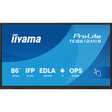 iiyama TE8612MIS-B4AG, Pantalla de gran formato negro (mate)