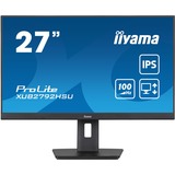 iiyama XUB2792HSU-B6 pantalla para PC 68,6 cm (27") 1920 x 1080 Pixeles Full HD LED Negro, Monitor LED negro (mate), 68,6 cm (27"), 1920 x 1080 Pixeles, Full HD, LED, 0,4 ms, Negro