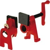 BESSEY Sargento de tornillo para tubos BPC-H12, Gato rojo/Negro