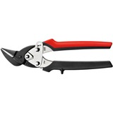 BESSEY Tijeras ideales, pequeñas y ágiles D15AL, Tijeras de chapa negro/Rojo