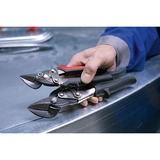 BESSEY Tijeras ideales, pequeñas y maniobrables D15A negro/Rojo