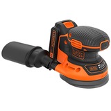 BLACK+DECKER BDCROS18 lijadora portátil Lijadora orbital 12000 RPM Negro, Naranja naranja/Negro, Lijadora orbital, Negro, Naranja, 12000 RPM, 1,3 mm, 82,5 dB, 71,5 dB