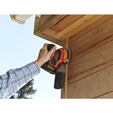 BLACK+DECKER BDCROS18 lijadora portátil Lijadora orbital 12000 RPM Negro, Naranja naranja/Negro, Lijadora orbital, Negro, Naranja, 12000 RPM, 1,3 mm, 82,5 dB, 71,5 dB