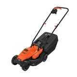 BLACK+DECKER BEMW451-QS, Cortacésped naranja/Negro