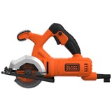 BLACK+DECKER BES510, Sierra circular naranja/Negro