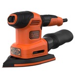 BLACK+DECKER BEW200K Multilijadora 12000 RPM Negro, Naranja, Lijadora Delta naranja/Negro, Multilijadora, Velcro, Negro, Naranja, 12000 RPM, 1 mm, 82,5 dB