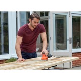 BLACK+DECKER BEW210 Lijadora orbital 14000 RPM Negro, Naranja naranja/Negro, Lijadora orbital, Negro, Naranja, 14000 RPM, 81,5 dB, 92,5 dB, Corriente alterna